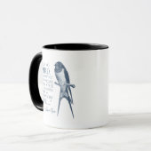 Mug Jane Eyre - Je ne suis pas un oiseau - hirondelle (Devant gauche)