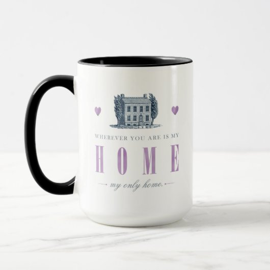 Mug Jane Eyre - Ma seule maison - Maison (Gauche)