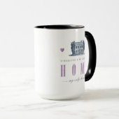 Mug Jane Eyre - Ma seule maison - Maison (Devant droit)