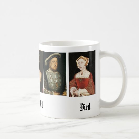 Mug Jane Seymour, Catherine d'Aragon, Anne Boleyn,… (Droite)