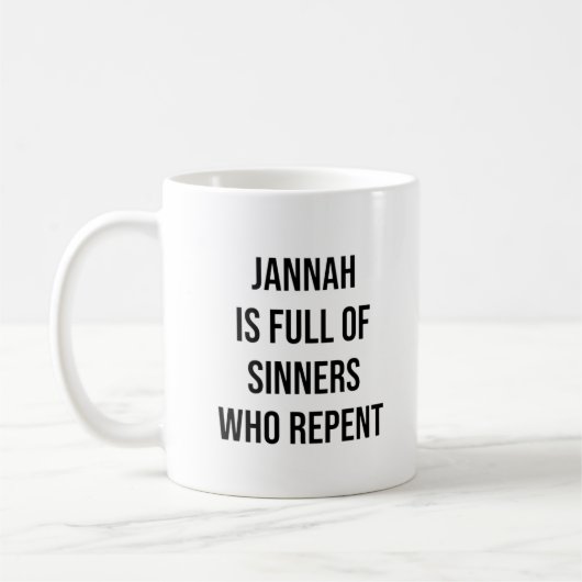 Mug Jannah / Quot paradisiaque (Gauche)