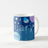 Mug January Sand Dollars (Devant droit)