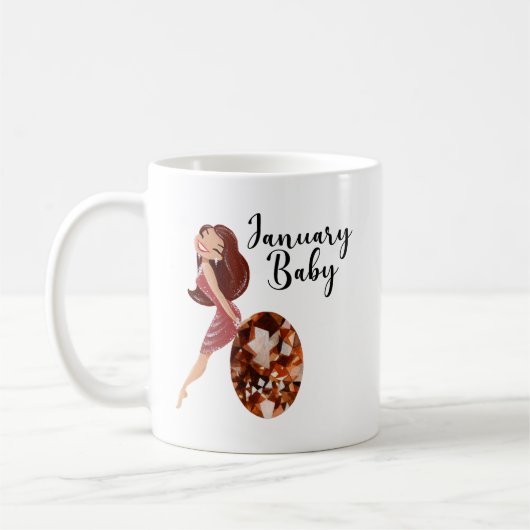 Mug Janvier Baby (Gauche)