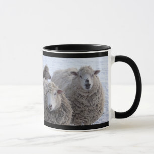 Mug Janvier Deux Moutons Visages