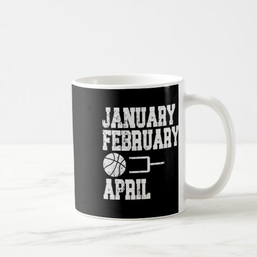 Mug Janvier Février Bysketbyll Avril - Fun Bysketbyll (Droite)