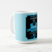Mug Janvier Perte de poids Félicitations (Devant gauche)