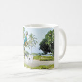Mug Japanese Chin et Ara (Devant droit)