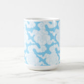 Mug Japanese Clouds Stencil Ise Katagami Pattern (Centre)