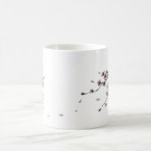 Mug Japanese Samurai × Sakura Ink Art (Centre)