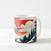 Mug Japanese Traditional Vintage (Devant droit)