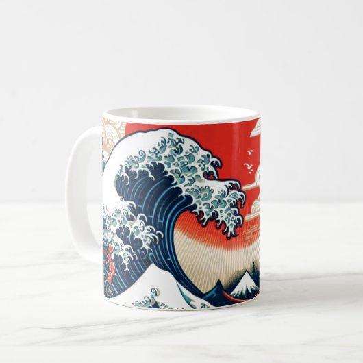 Mug Japanese Traditional Vintage (Devant gauche)