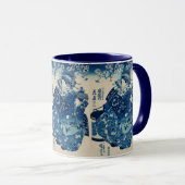 Mug Japanese Ukiyo-e – Utagawa Kuniyoshi – Custom Text (Devant droit)