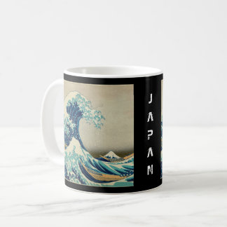 Mug Japon - Art japonais (Grande vague au large de Kan