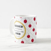 Mug JAPON Bienheureux Nation Monogramme Christian (Devant gauche)