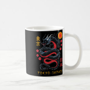 Mug Japon Dragon Tokyo Japon 80s Asiatique Mythique An