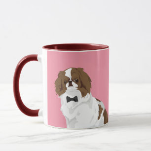 Mug Japonais Chin de hippie avec la cravate noire pour