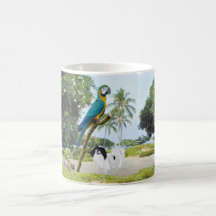 Mug Japonais Chin et Macaw