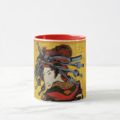 Mug Japonais Courtesan Oiran par Vincent van Gogh (Centre)