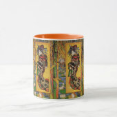 Mug Japonais Courtesan Oiran par Vincent van Gogh (Centre)