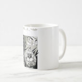 Mug Japonais esthétique Kabuki Style Vintage Samurai P (Devant droit)