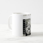 Mug Japonais esthétique Kabuki Style Vintage Samurai P (Devant gauche)