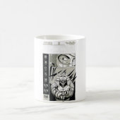 Mug Japonais esthétique Kabuki Style Vintage Samurai P (Centre)