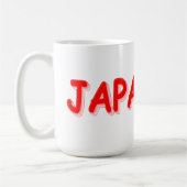 Mug "JAPONAIS" Joli Design. Commandez dès maintenant  (Gauche)
