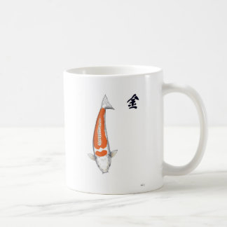 Mug Japonais Koi Doitsu Hariwake Feng Shui Metal