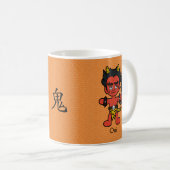 Mug Japonais Oni : Cartoon Yokai (Devant droit)