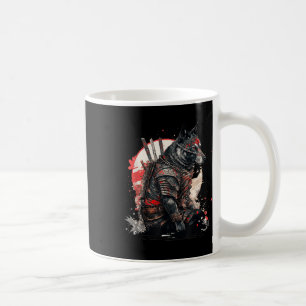 Mug Japonais Samurai Ninja Chien Kawaii Tattoo Graphiq