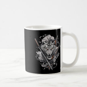 Mug Japonais Samurai Ronin épée Katana Japon Tiger Ta