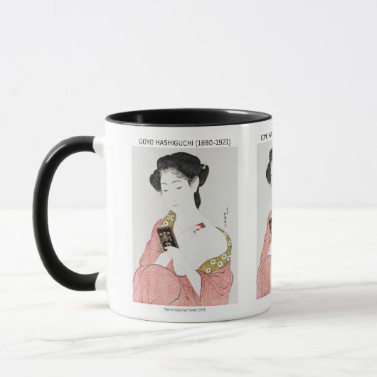 Mug Japonaise application de poudre - Goyō Hashiguchi (Gauche)