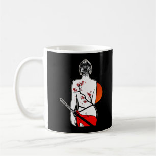 Mug Japonaise Samurai fille épée Japon