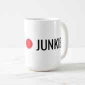 Mug Japow Junkie (Devant droit)
