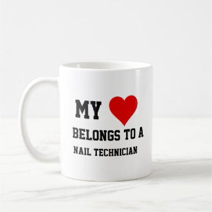 Mug J'Appartiens À Un Technicien En Clou