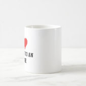 Mug J'Appartiens À Une Infirmière (Centre)