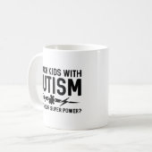 Mug J'Apprends Aux Enfants L'Autisme (Devant gauche)