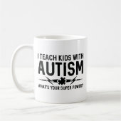 Mug J'Apprends Aux Enfants L'Autisme (Gauche)