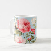 Mug Jardin à fleurs de campagne anglais (Devant gauche)