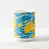 Mug jardin à fleurs jaunes (Centre)