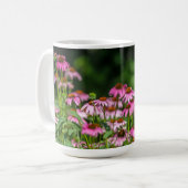 Mug Jardin à fleurs violettes (Devant gauche)