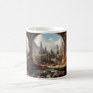 Mug Jardin abandonné dans un royaume d'Imaginaire