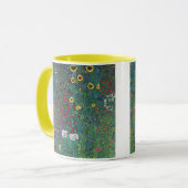 Mug Jardin agricole avec tournesol par Klimt, Fleurs V (Devant gauche)