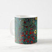 Mug Jardin agricole avec tournesol par Klimt, Fleurs V (Devant gauche)