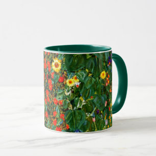 Mug Jardin agricole avec tournesols, célèbre peintur