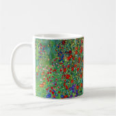 Mug Jardin Agricole Gustav Klimt Avec Peinture De Fleu (Gauche)