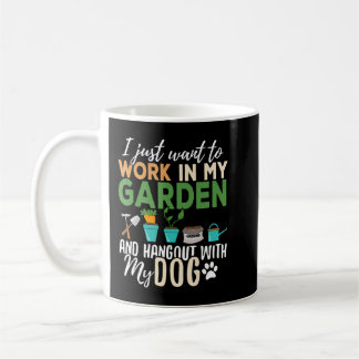 Mug Jardin Amoureux des chiens jardinier jardin animal
