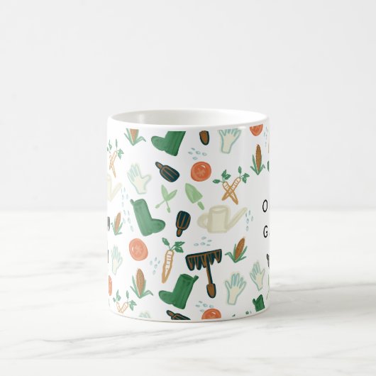 Mug Jardin aquarelle (Centre)