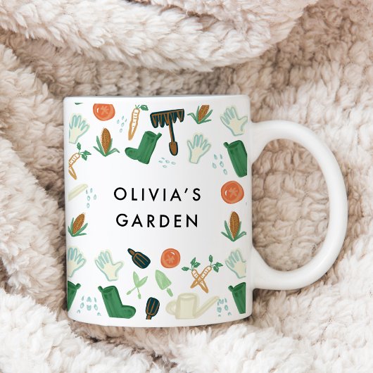 Mug Jardin aquarelle