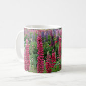 Mug Jardin aux fleurs de Lupine (Devant gauche)
